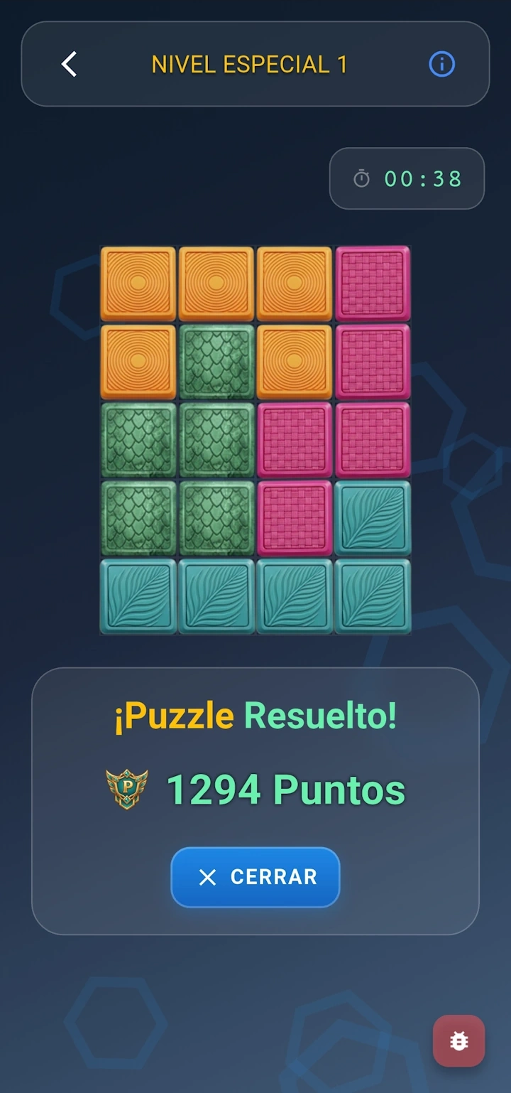 Pantalla de Rompecabezas